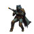 Space Pirate Wolf-Man Vinyl Car Decal Sticker – Waterproof & UV-Resistant 