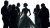 Bride At Entrance Vinyl Car Decal Sticker – Waterproof & UV-Resistant 