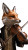 Sly Violinist Fox Vinyl Car Decal Sticker – Waterproof & UV-Resistant 