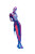 Sci-Fi Astronaut Woman Vinyl Car Decal Sticker – Waterproof & UV-Resistant 