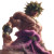 Super Saiyan Broly V7 Vinyl Car Decal Sticker – Waterproof & UV-Resistant 