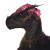 Majestic Glowing T-Rex Vinyl Car Decal Sticker – Waterproof & UV-Resistant 