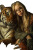 Woman With Tiger V3 Vinyl Car Decal Sticker – Waterproof & UV-Resistant 