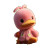 Pink Plush Duck V2 Vinyl Car Decal Sticker – Waterproof & UV-Resistant 