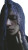 Androgynous Mourner Vinyl Car Decal Sticker – Waterproof & UV-Resistant 