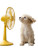 Puppy And Fan V2 Vinyl Car Decal Sticker – Waterproof & UV-Resistant 