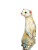 Forest Weasel Illustration Vinyl Car Decal Sticker – Waterproof & UV-Resistant 
