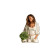 Woman Watering Plant Vinyl Car Decal Sticker – Waterproof & UV-Resistant 