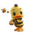 Bee Duck Plush Vinyl Car Decal Sticker – Waterproof & UV-Resistant 