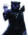 Dark Fantasy Bear Vinyl Car Decal Sticker – Waterproof & UV-Resistant 