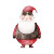 Steampunk Santa Vinyl Car Decal Sticker – Waterproof & UV-Resistant 