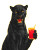 Angry Panther Poster V2 Vinyl Car Decal Sticker – Waterproof & UV-Resistant 