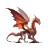 Magma Skeleton Dragon Vinyl Car Decal Sticker – Waterproof & UV-Resistant 
