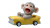 Monkey With Toy Vinyl Car Decal Sticker – Waterproof & UV-Resistant 