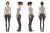 Character Design Sheet Vinyl Car Decal Sticker – Waterproof & UV-Resistant 