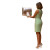 Elegant Woman With Tissue Vinyl Car Decal Sticker – Waterproof & UV-Resistant 