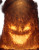 Burning Demon Face V2 Vinyl Car Decal Sticker – Waterproof & UV-Resistant 
