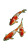 Koi Fish Swimming V2 Vinyl Car Decal Sticker – Waterproof & UV-Resistant 