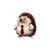 Plump Hedgehog Office Vinyl Car Decal Sticker – Waterproof & UV-Resistant 