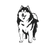 Alaskan Malamute Svg Vinyl Car Decal Sticker – Waterproof & UV-Resistant 