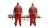 Comedy Stretcher Scene Vinyl Car Decal Sticker – Waterproof & UV-Resistant 