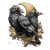 Dancing Gothic Ravens Vinyl Car Decal Sticker – Waterproof & UV-Resistant 