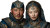 Buryat Ceremonial Portrait Vinyl Car Decal Sticker – Waterproof & UV-Resistant 