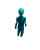 Alien In Cannabis V2 Vinyl Car Decal Sticker – Waterproof & UV-Resistant 