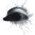 Grey Eye Lava Vinyl Car Decal Sticker – Waterproof & UV-Resistant 