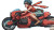 Anime Girl Riding Vinyl Car Decal Sticker – Waterproof & UV-Resistant 
