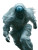 Chasing Robot Cyborg V3 Vinyl Car Decal Sticker – Waterproof & UV-Resistant 
