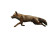 Fox Jumping Over Vinyl Car Decal Sticker – Waterproof & UV-Resistant 