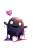Kawaii Punk Grimer V2 Vinyl Car Decal Sticker – Waterproof & UV-Resistant 
