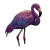 Neon Flamingo Vinyl Car Decal Sticker – Waterproof & UV-Resistant 