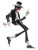 Moonwalking Mj Cartoon Vinyl Car Decal Sticker – Waterproof & UV-Resistant 