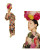 Floral Headpiece Model Vinyl Car Decal Sticker – Waterproof & UV-Resistant 