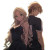 Anime Couple Back-To-Back Vinyl Car Decal Sticker – Waterproof & UV-Resistant 