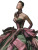 Elegant Model Gown V3 Vinyl Car Decal Sticker – Waterproof & UV-Resistant 