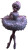 Dandelion Ballerina V2 Vinyl Car Decal Sticker – Waterproof & UV-Resistant 
