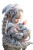 Whimsical Gothic Elf Vinyl Car Decal Sticker – Waterproof & UV-Resistant 