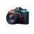 Neon Futuristic Camera Vinyl Car Decal Sticker – Waterproof & UV-Resistant 