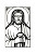 Chibi Jesus Icon Vinyl Car Decal Sticker – Waterproof & UV-Resistant 