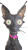 Chaotic Cat V11 Vinyl Car Decal Sticker – Waterproof & UV-Resistant 