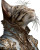 Majestic Cat Knight Vinyl Car Decal Sticker – Waterproof & UV-Resistant 