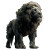 Mythological Giant Lion Vinyl Car Decal Sticker – Waterproof & UV-Resistant 