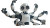 Robot Helper V2 Vinyl Car Decal Sticker – Waterproof & UV-Resistant 