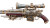 Steampunk Sniper Rifle Vinyl Car Decal Sticker – Waterproof & UV-Resistant 
