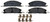 Raybestos Metallic Brake Pads | Quiet Operation, OE Replacement, Superior Stopping Power