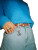 Stylish Waist Close-Up Vinyl Car Decal Sticker – Waterproof & UV-Resistant 