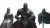 Kratos On Throne Vinyl Car Decal Sticker – Waterproof & UV-Resistant 